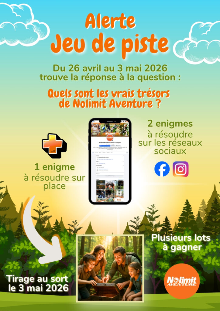 Jeu de piste chez Nolimit Aventure