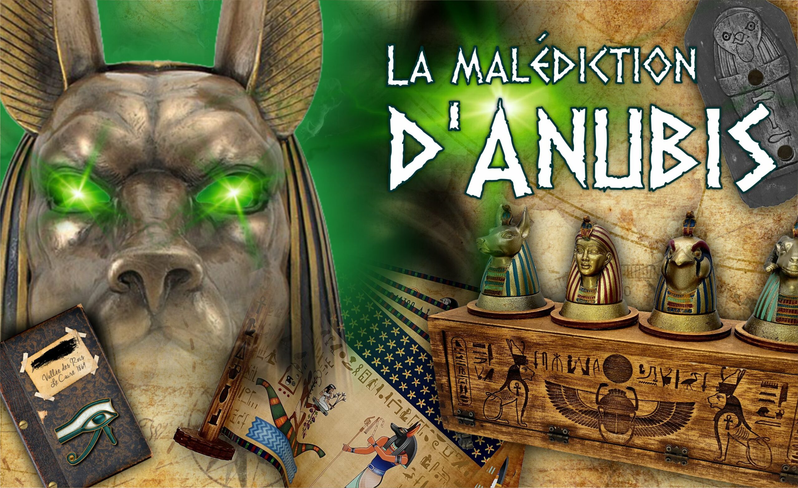 La Malédiction d'Anubis - Difficulté - 3,5/5 ou 4,5/5 en mode Ombre